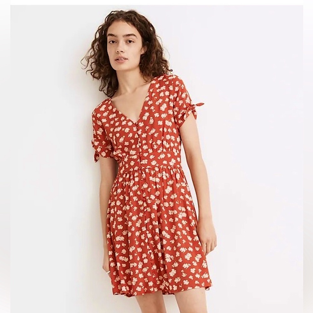 MADEWELL floral mini dress - plus size